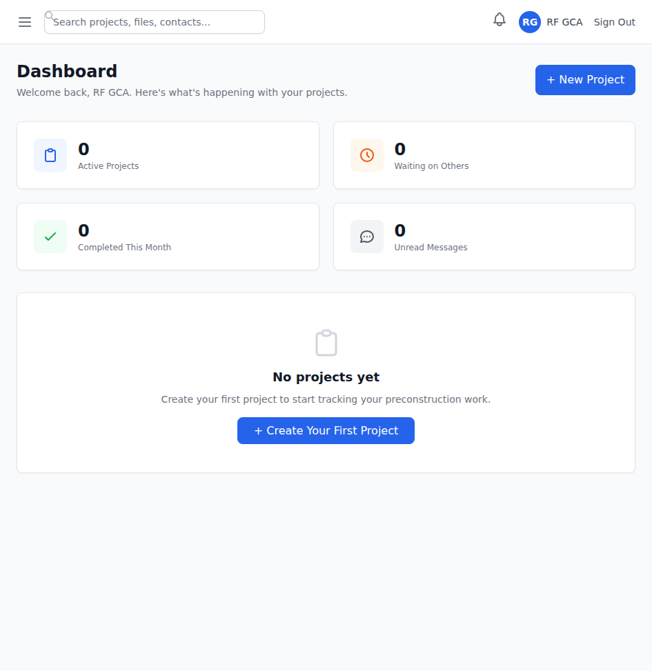 Drafting Marketplace Dashboard